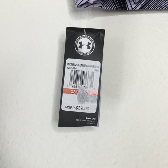 NWT Under Armour Purple Sports Bra - Picture 4 of 7